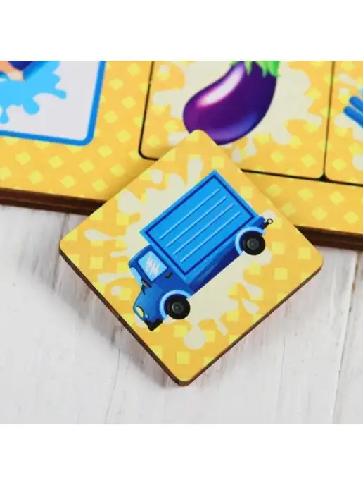 WoodLandToys Дидактическая настольная игра "Ассоциации по цвету", вариант, фото 4
