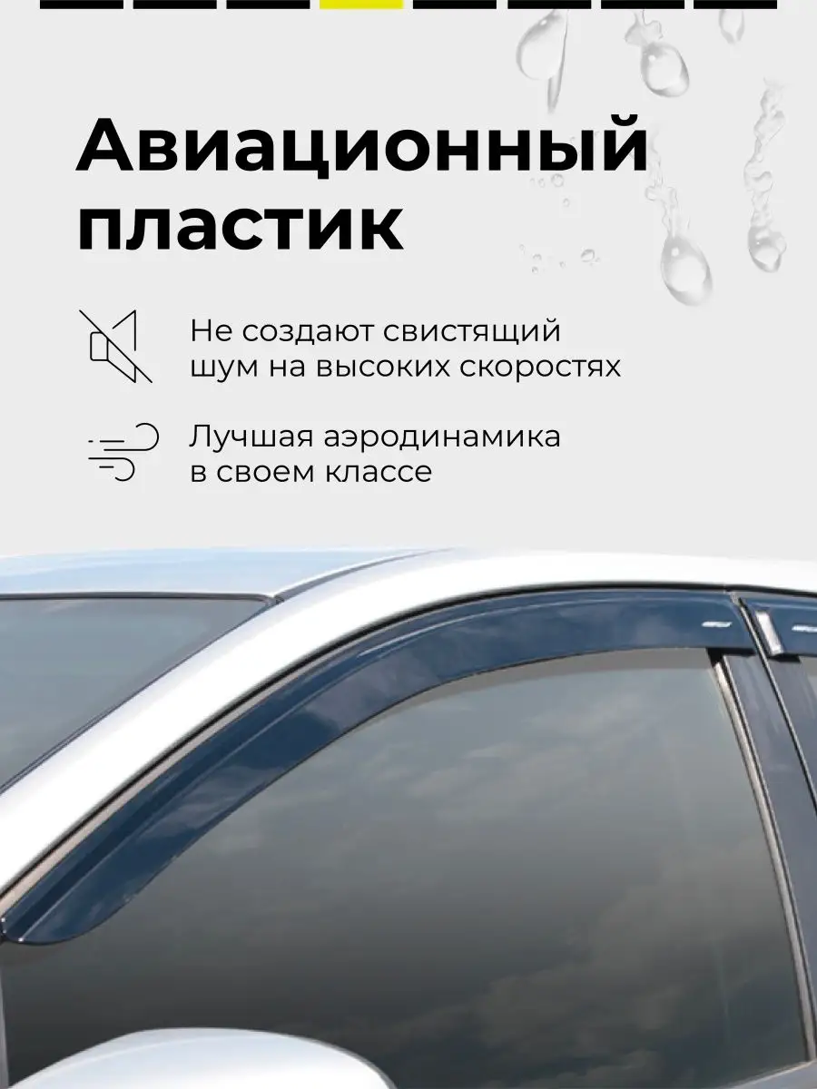 Дефлекторы на автомобиль Hyundai ix35 2010-2015 г ДК1101 D&K Auto 30298682  купить в интернет-магазине Wildberries