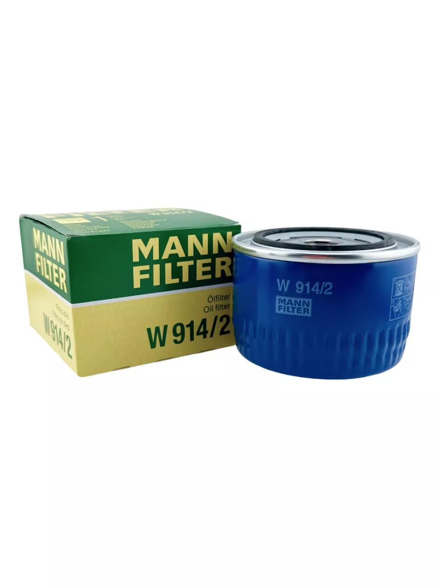 Фильтр масляный ВАЗ, Гранта, Приора, 2114 W 914/2 MANN-FILTER 30329430  купить за 613 ₽ в интернет-магазине Wildberries