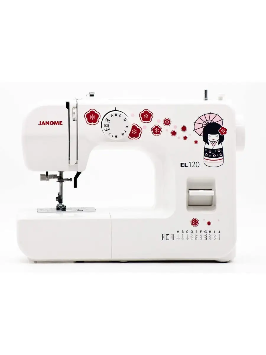 Швейная машина Janome EL-120 Janome 30335069 купить за 12 408 ₽ в  интернет-магазине Wildberries