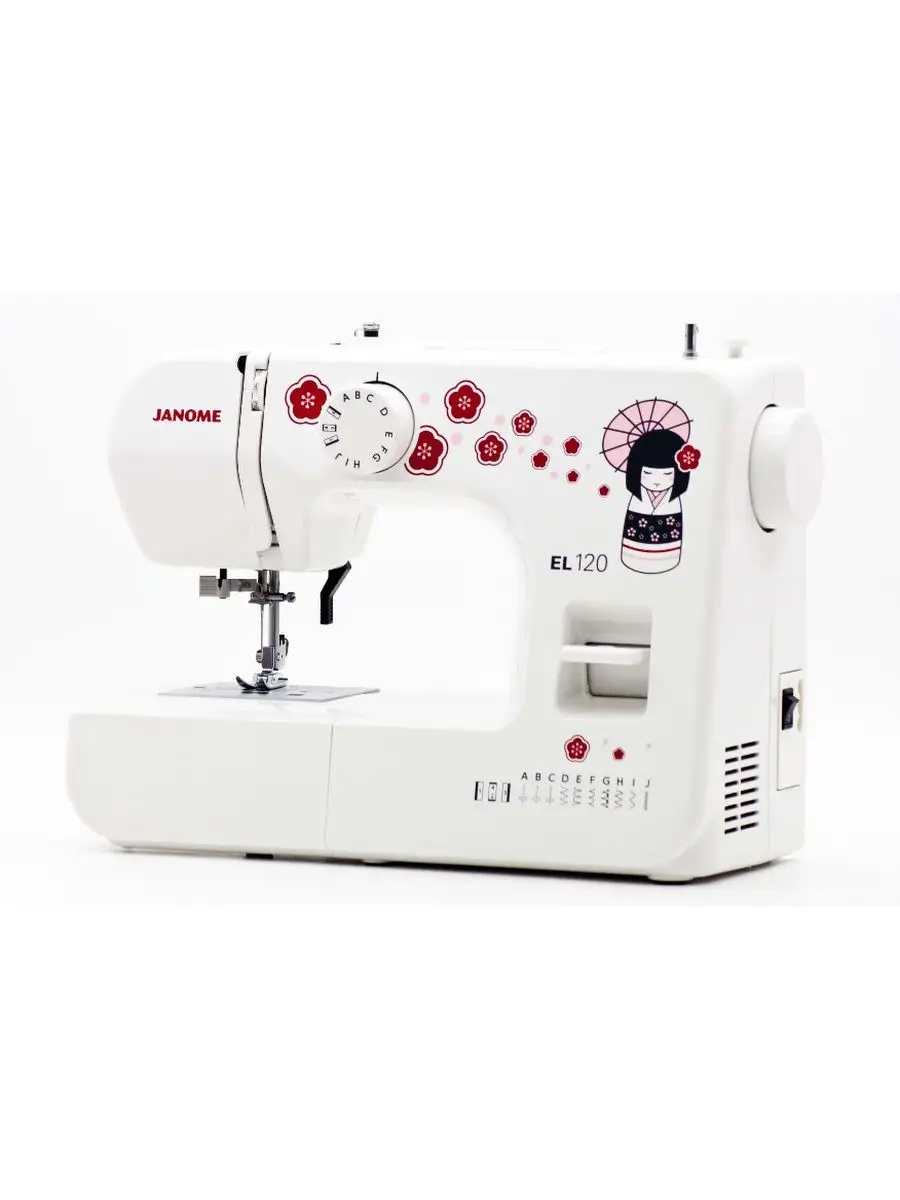 Швейная машина Janome EL-120 Janome 30335069 купить за 12 408 ₽ в  интернет-магазине Wildberries