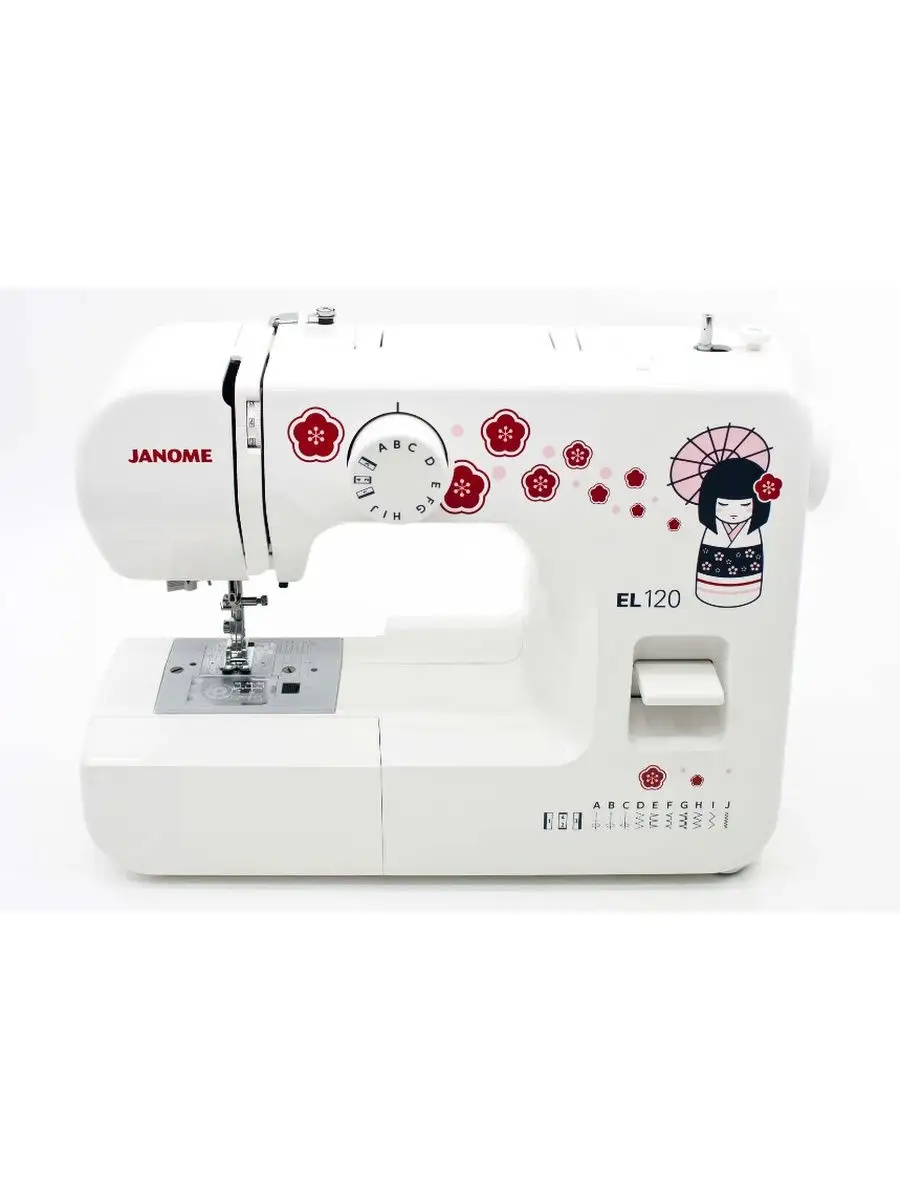 Швейная машина Janome EL-120 Janome 30335069 купить за 12 408 ₽ в  интернет-магазине Wildberries