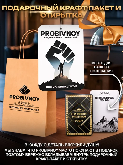 PROBIVNOY i130 Портфель черный, натуральная кожа, черный, фото 7