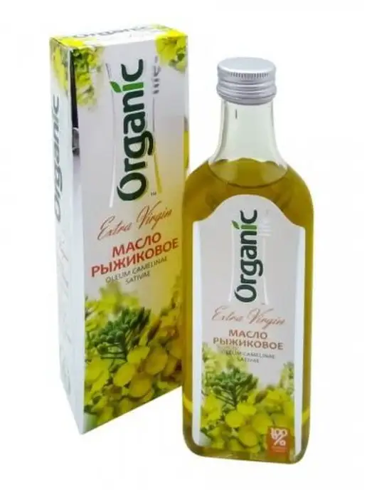 Organic Altay Масло рыжиковое нерафинированное 250 мл холодный отжим, 250 мл, фото 4