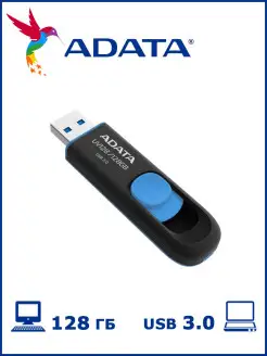 Флешка USB 3.0 128 ГБ UV128 A-Data 30371485 купить за 931 ₽ в интернет-магазине Wildberries