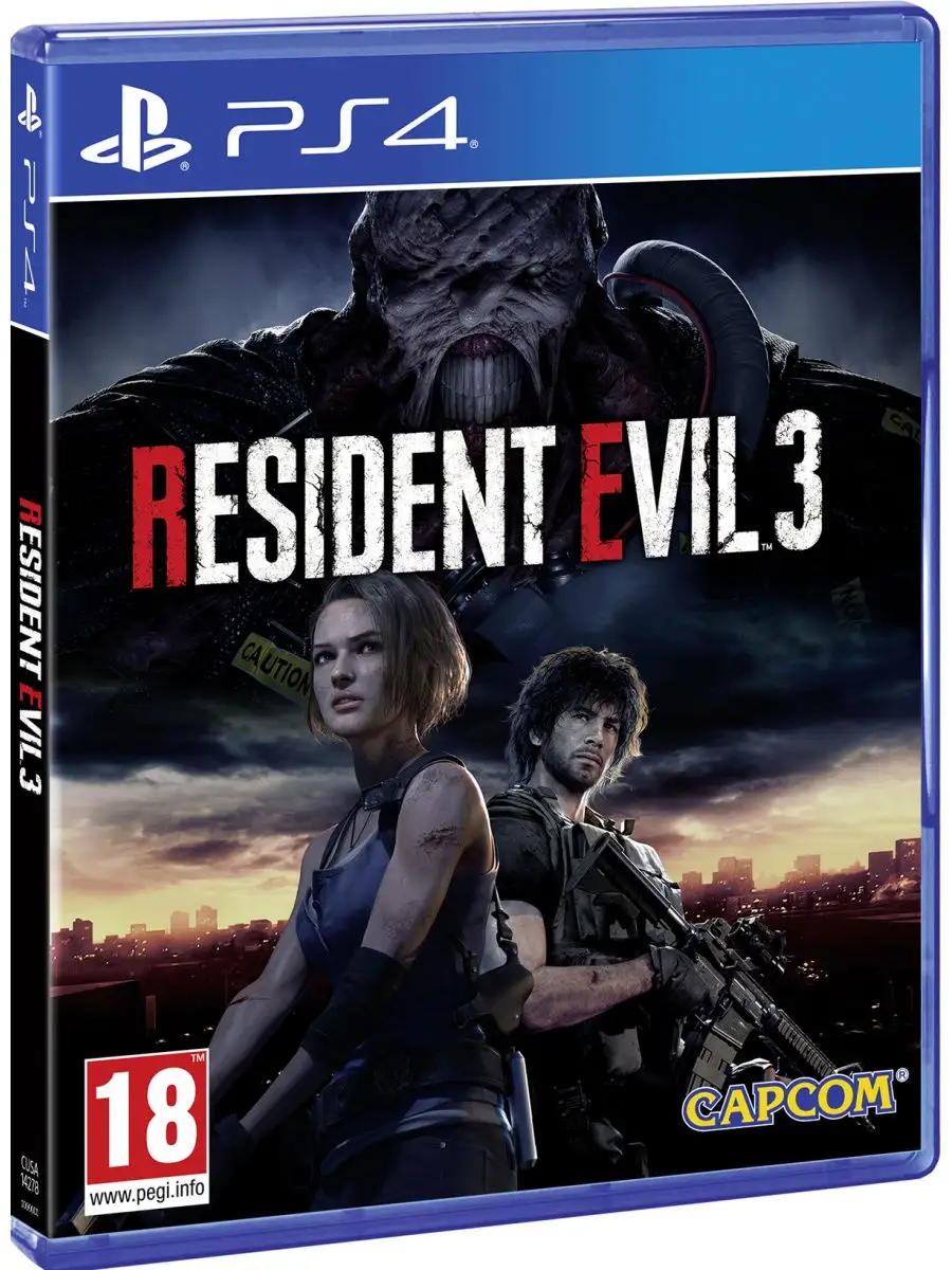 Resident Evil 3 Remake (PS4, русские субтитры) Capcom 30423418 купить за 1  951 ₽ в интернет-магазине Wildberries