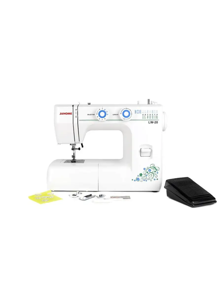 Швейная машина Janome LW-20/LW20/LW 20 Janome 30456170 купить за 11 400 ₽ в  интернет-магазине Wildberries