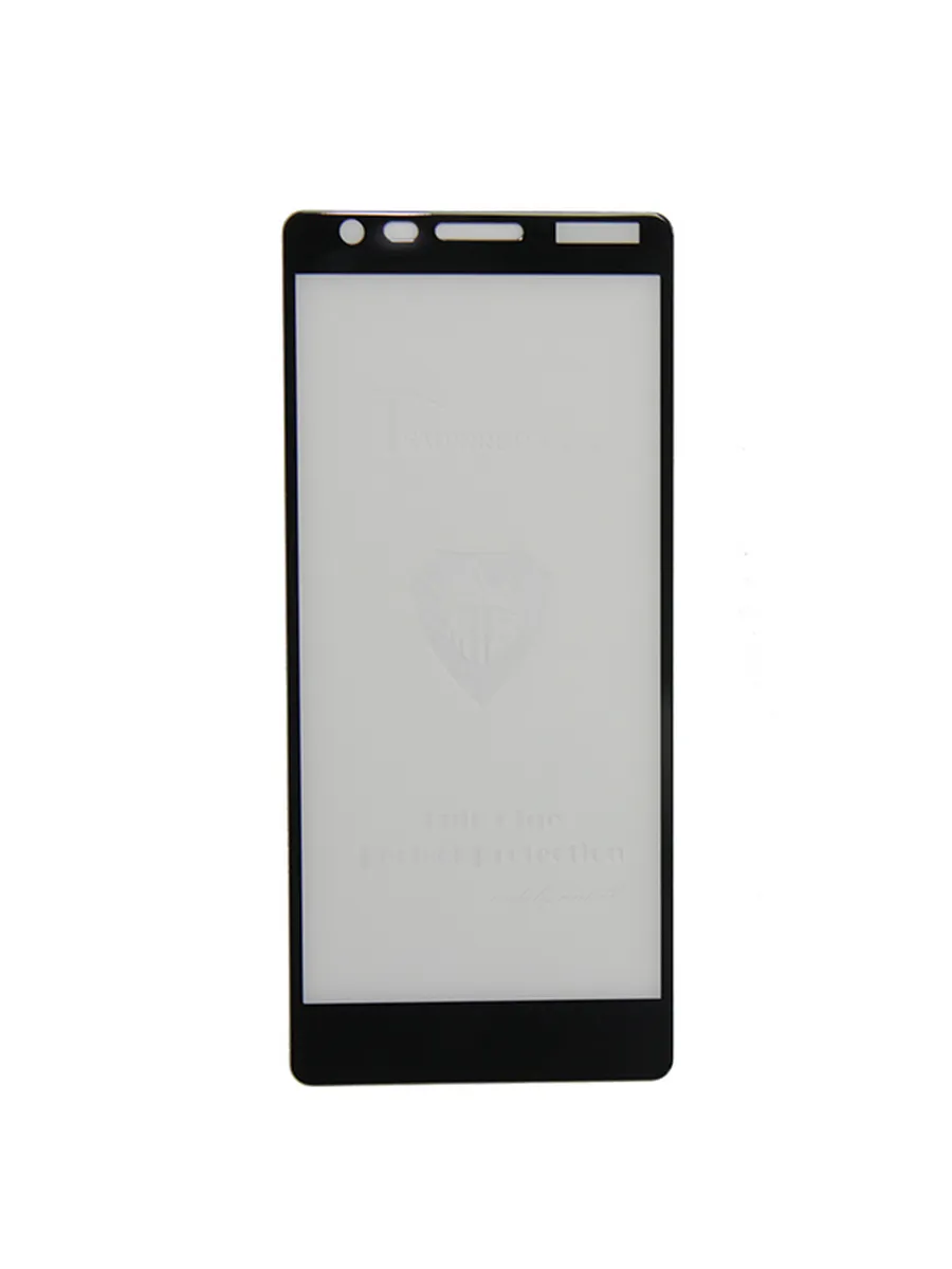 Защитное стекло Nokia 3.1 (TA-1057, TA-1063) (2.5D) черный