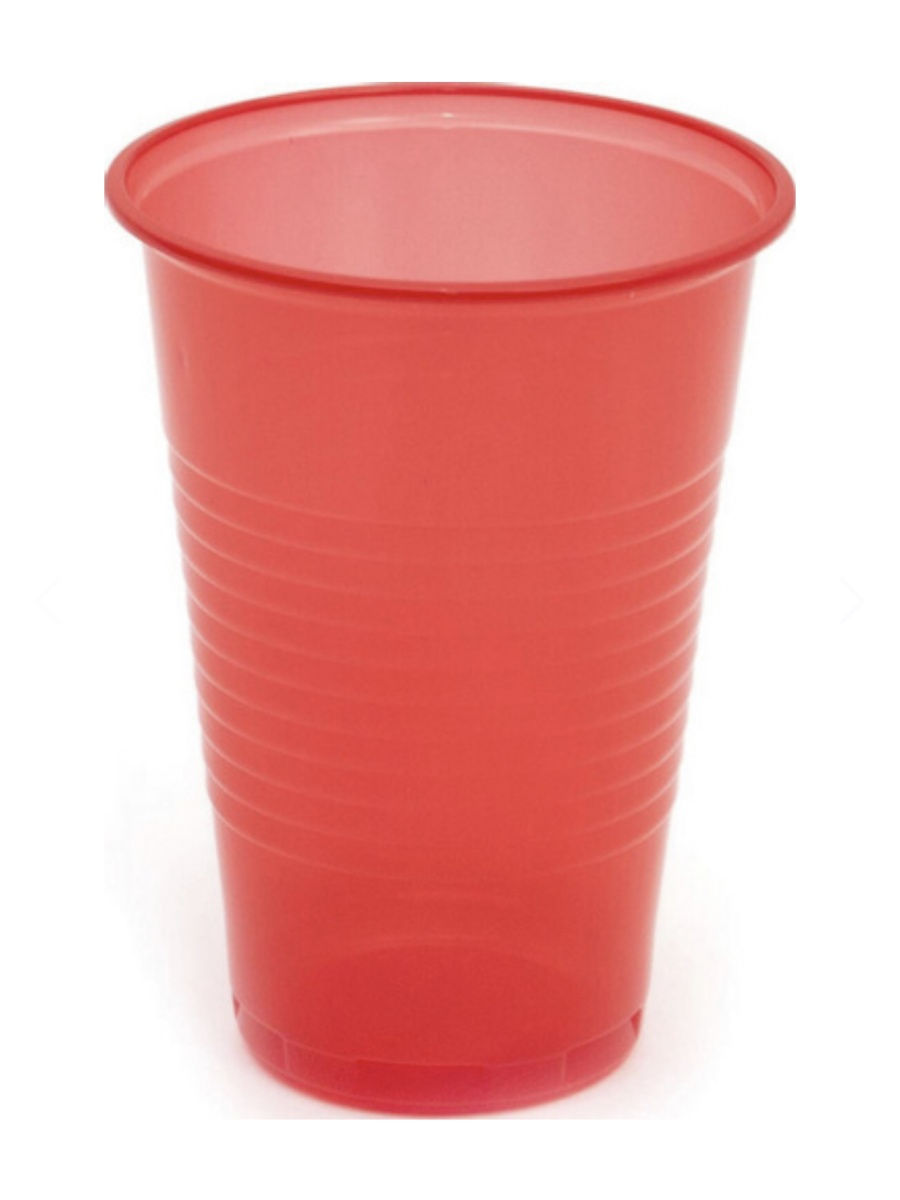 Купить одноразовые стаканы 200. Стакан пластиковый 200 мл одноразовый. Красный пластиковый стакан. Пластиковый стаканчик объем 100 мл. Красные пластиковые стаканчики.