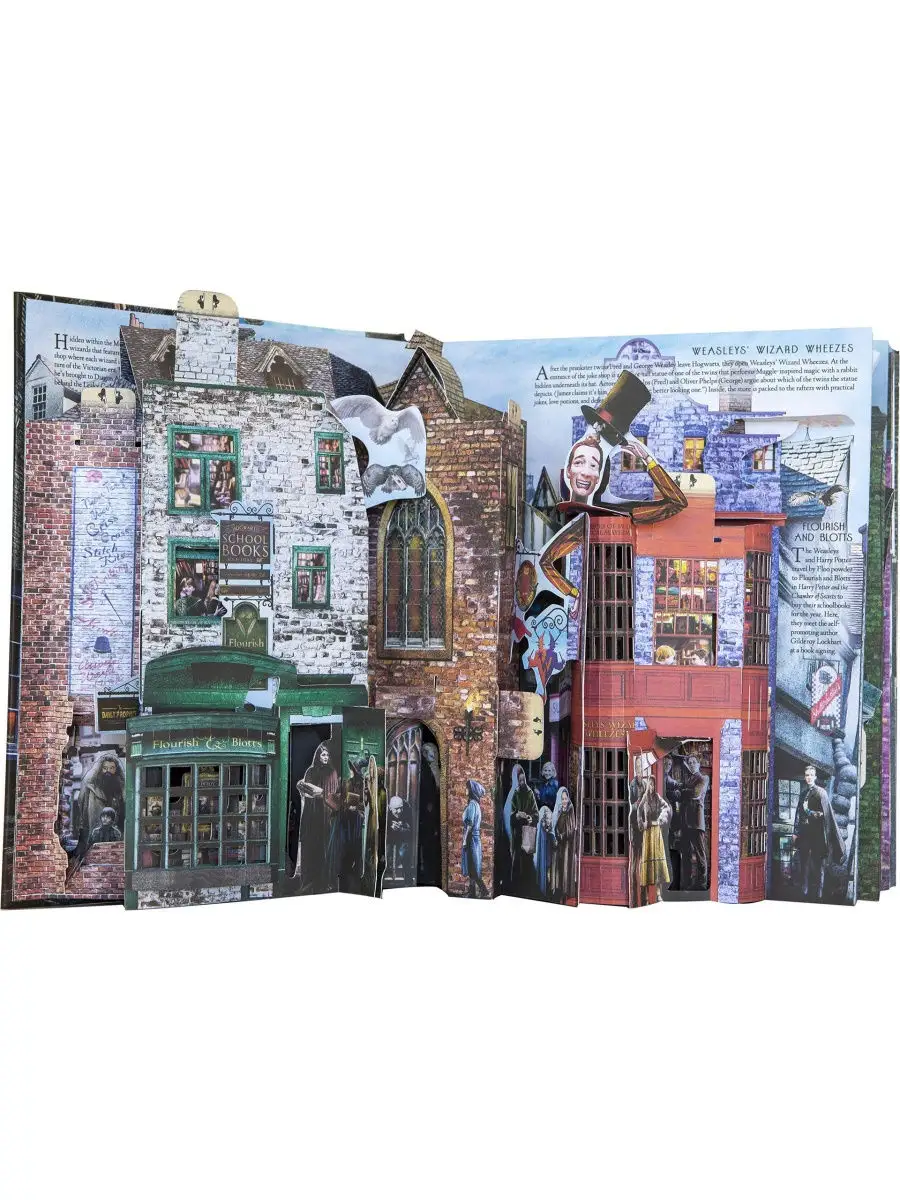 Гарри Поттер. Косой переулок. Книга-панорама - Harry Potter: A Guide to  Diagon Alley. Pop-Up book Titan books 30628970 купить в интернет-магазине  Wildberries