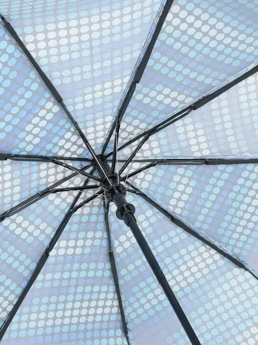 Frei Regen Зонт женский полуавтомат, три сложения, синий, фото 4