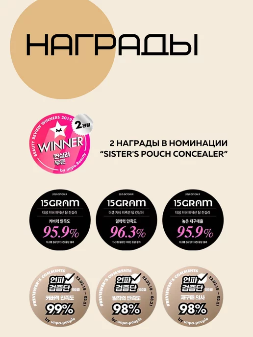THE SAEM Консилер для лица и глаз 1,25 для макияжа корея, вариант, фото 8