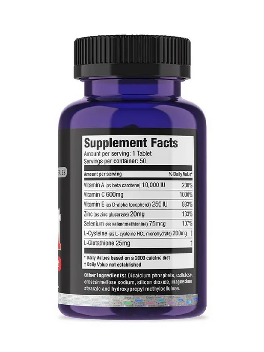 Ultimate Nutrition Антиоксидантный комплекс Анти-Оксидант, 50 таблеток, вариант, фото 2