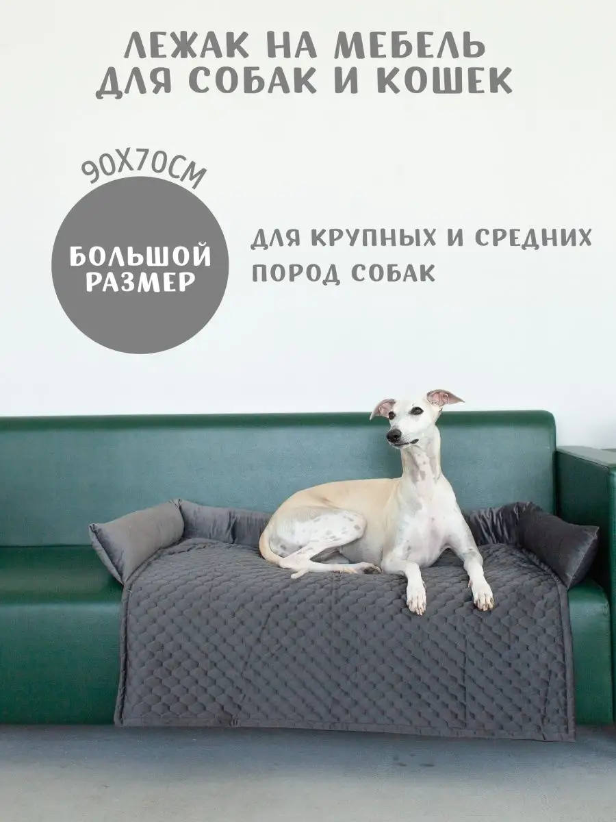 Лежанка для собаки 2 в 1