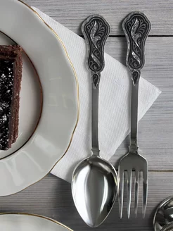 Серебряный набор десертный Тутта 31059990 купить за 17 550 ₽ в интернет-магазине Wildberries