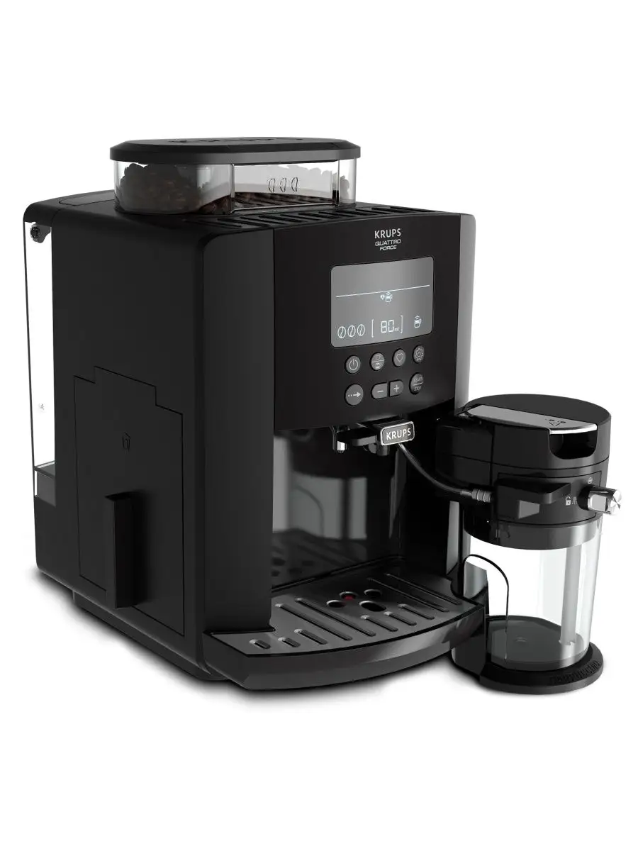 Автоматическая зерновая кофемашина Arabica Latte EA819N10 Krups 31082745  купить в интернет-магазине Wildberries