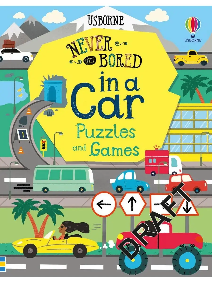 Never Get Bored in a Car Puzzles & Games Usborne 31173936 купить в  интернет-магазине Wildberries