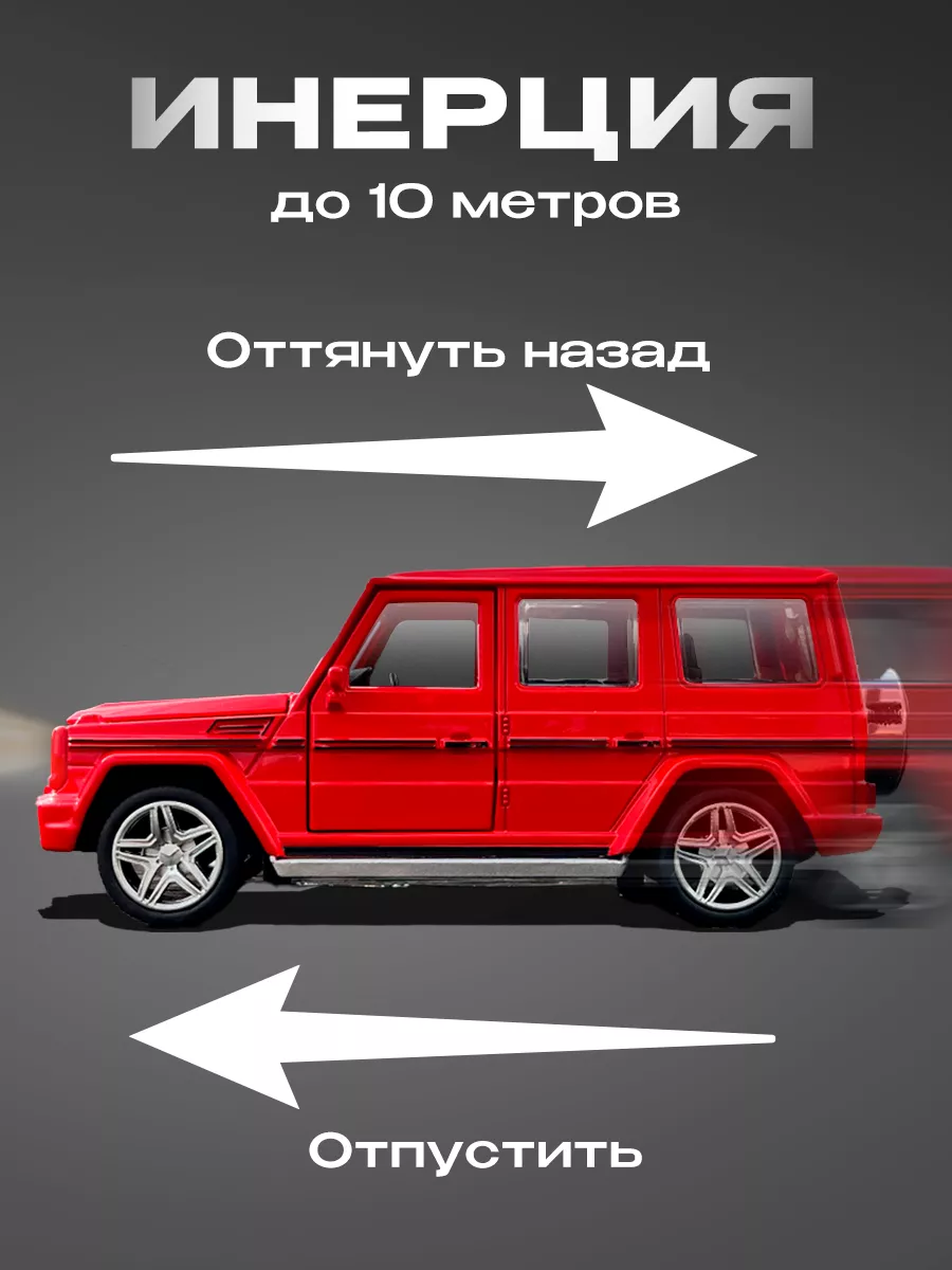 Модель машины Mercedes-Benz G WiMi 31207407 купить за 865 ₽ в  интернет-магазине Wildberries