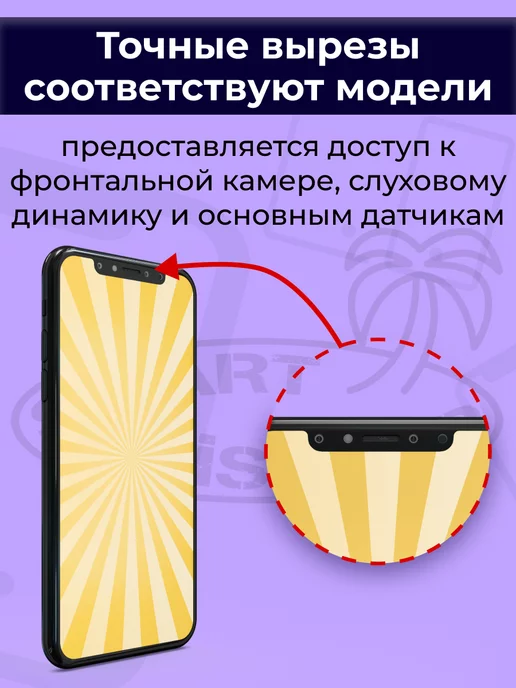 SMART iSLAND Гидрогелевая защитная плёнка для Redmi Note 7, черный, фото 10