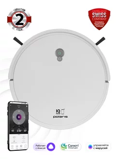 Робот-пылесос PVCR G2 0926W Wi-Fi IQ Home c влажной уборкой Polaris 31211424 купить за 12 378 ₽ в интернет-магазине Wildberries