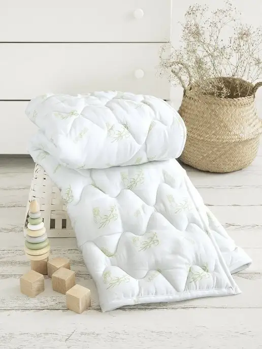 Tessolo Home Одеяло детское для новорожденных 105х140 бамбук всесезонное, 105x140, фото 2