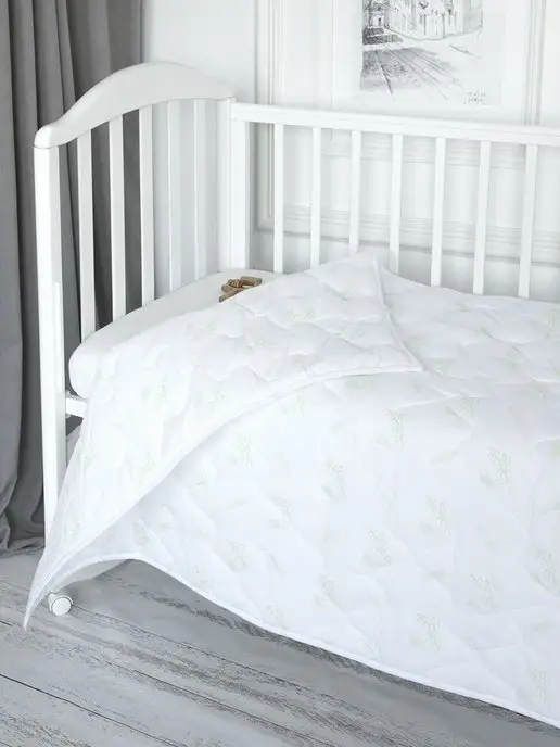 Tessolo Home Одеяло детское для новорожденных 105х140 бамбук всесезонное, 105x140, фото 3