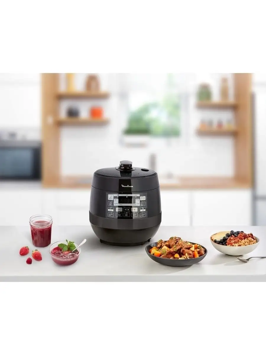 Мультиварка-скороварка Quickchef CE430832 с 33 программами Moulinex  31245735 купить в интернет-магазине Wildberries