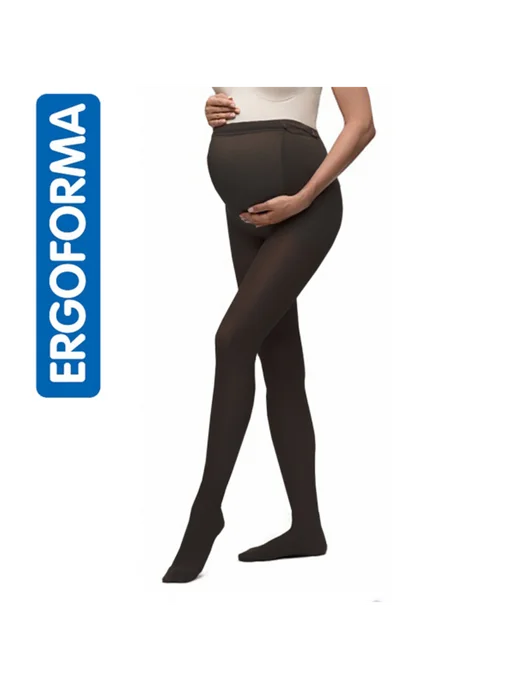 ERGOFORMA Компрессионные колготки для беременных 1 класс, черный, фото 3