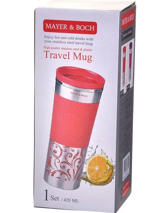 Термокружка из нержавеющей стали 420 мл - фото 7