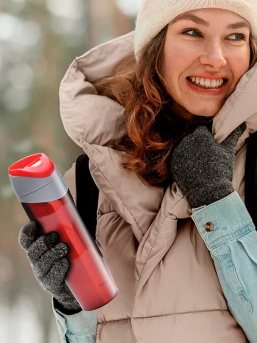 Термокружка 450 мл термос - фото 8