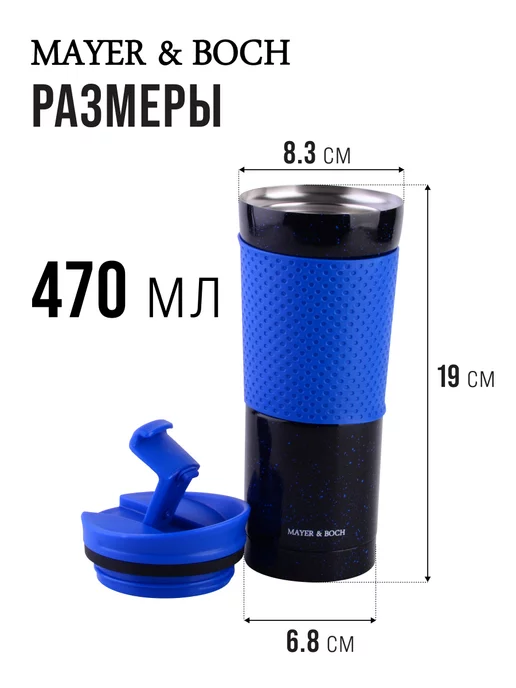 Термокружка 470 мл - фото 9