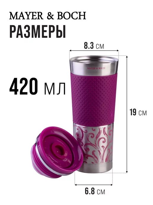 Термокружка 420 мл - фото 9