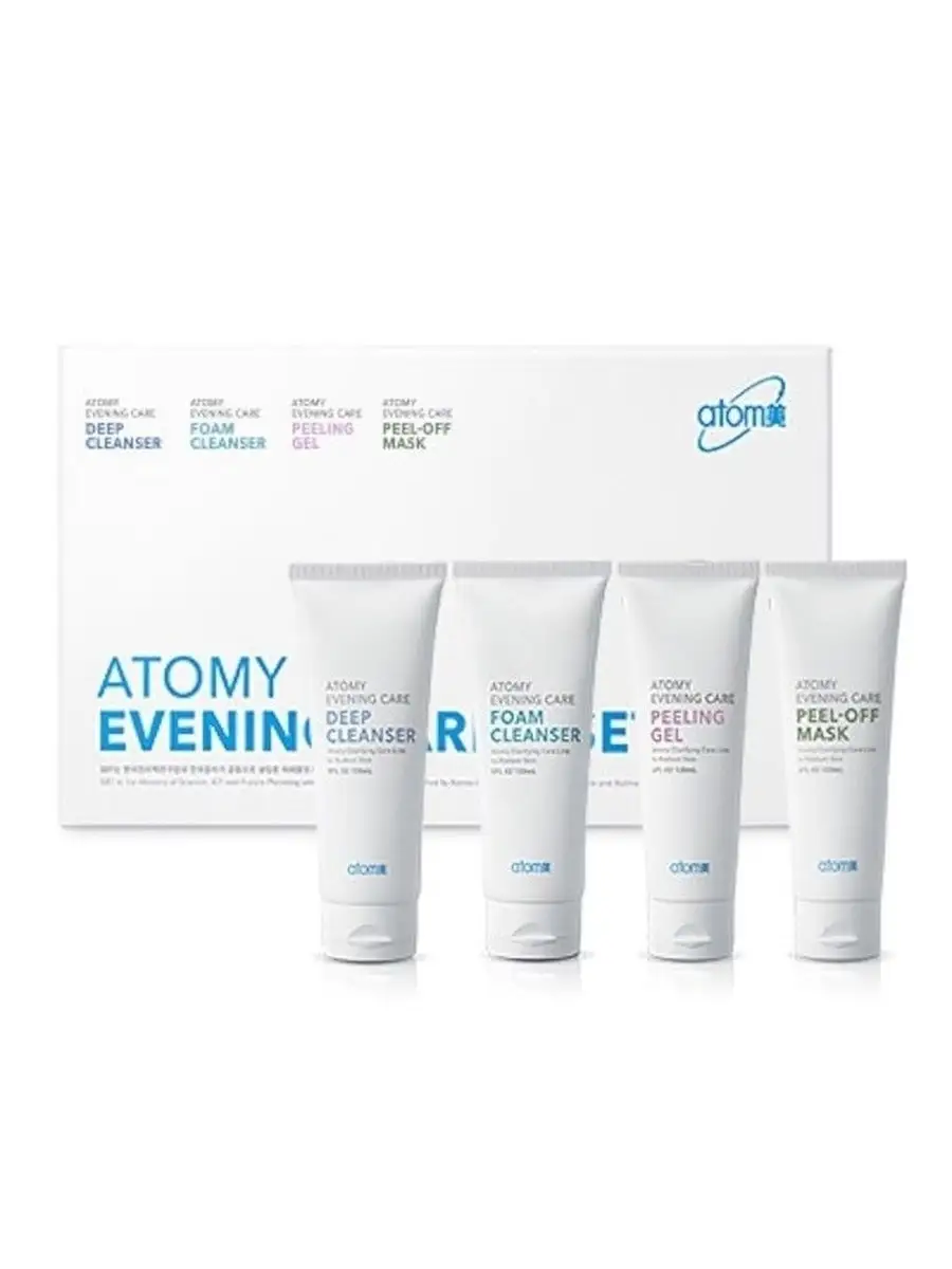 Профессиональный вечерний уход за кожей в домашних условиях Atomy Evening  Care 4Set Atomy 31313343 купить в интернет-магазине Wildberries