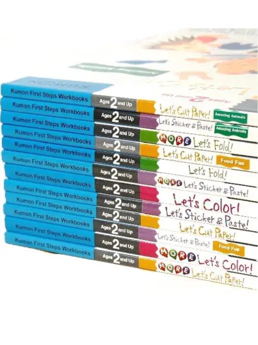 KUMON First Steps Workbooks (12 книг)