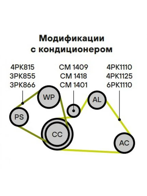 TRIALLI Ролик привод. ремня для а м Nissan Almera N16 (00-), вариант, фото 8