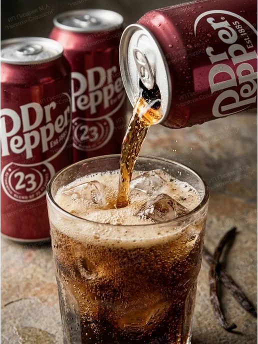Dr.Pepper Напиток газированный DrPepper Classic, 6 банок, 330 мл, фото 2