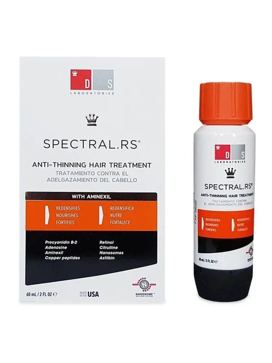 Spectral RS лосьон для роста, Спектрал РС от выпадения 60 мл DS  Laboratories 31604706 купить за 7 784 ₽ в интернет-магазине Wildberries