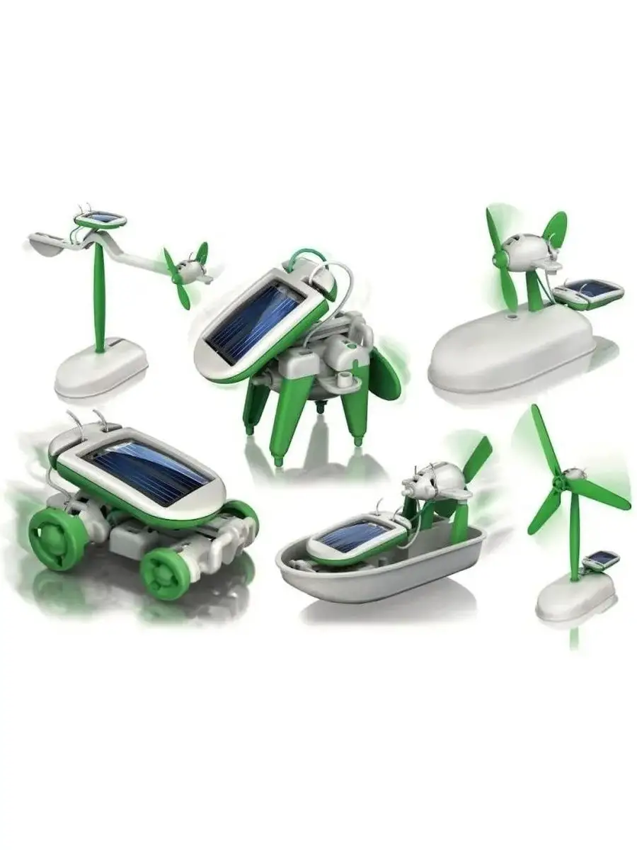 Solar science robot kit 6 in 1 on sale