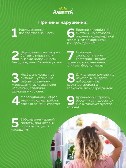 Алвитта Таблетки для похудения натуральные 60 капсул, вариант, фото 5