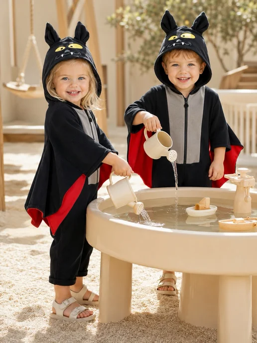 HandyWear Кигуруми хлопковый Летучая мышь, черный, фото 3