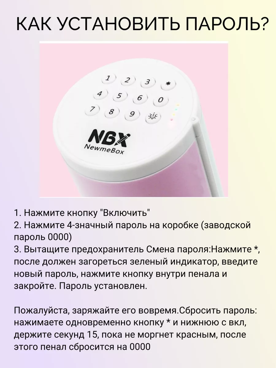 Пенал школьный с паролем и калькулятором NBX 31988114 купить за 1 142 ₽ в  интернет-магазине Wildberries