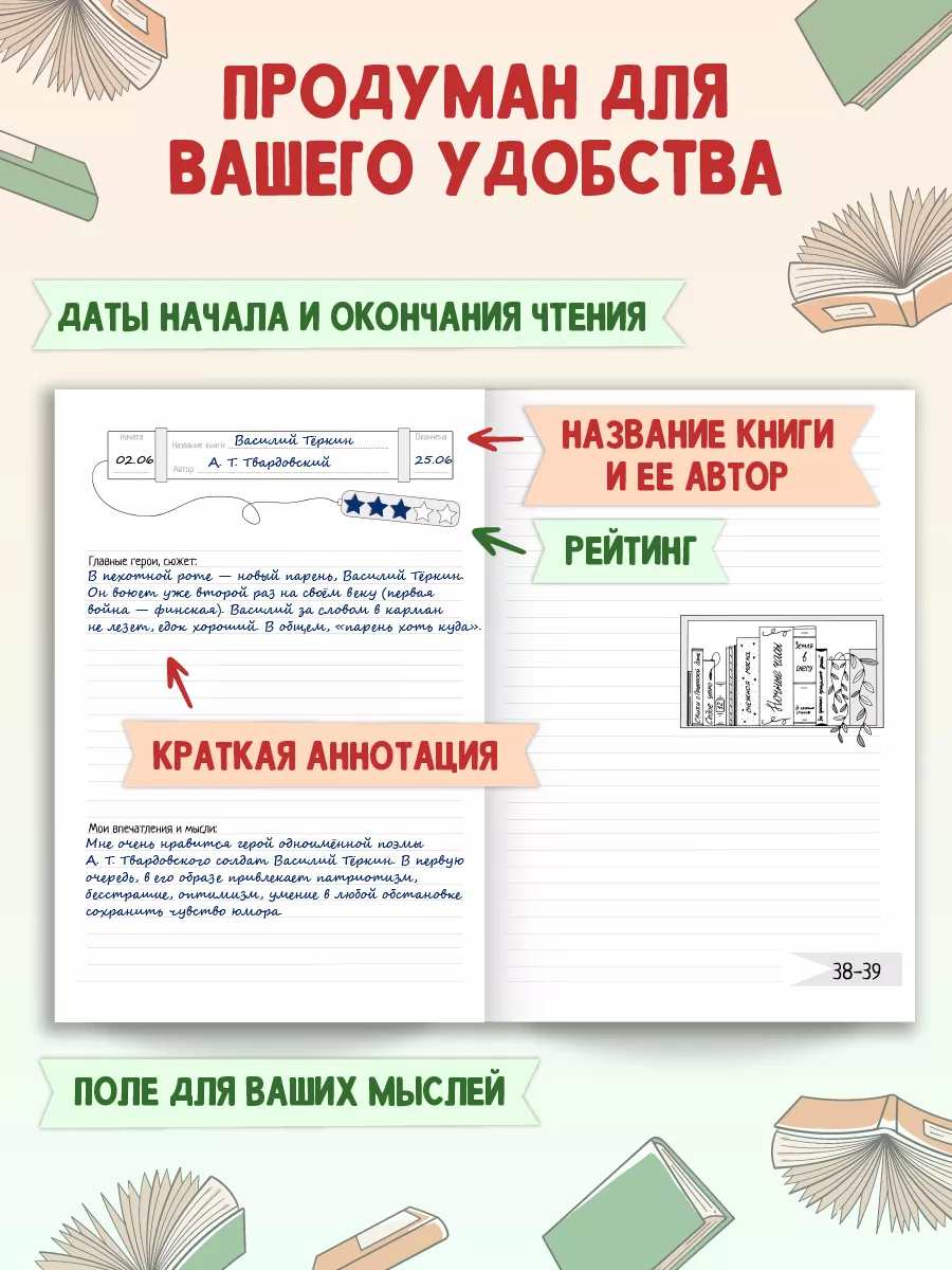 Читательский дневник школьника 1-11 класс Проф-Пресс 31994704 купить в  интернет-магазине Wildberries