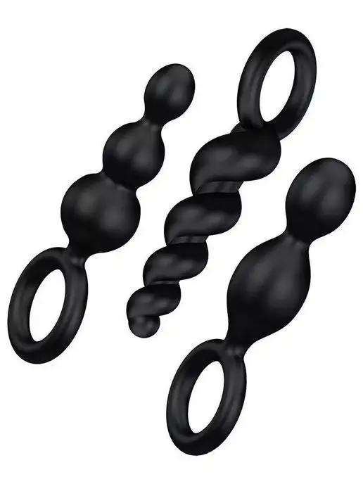 satisfyer Анальные бусы Booty Call, черный, фото 4