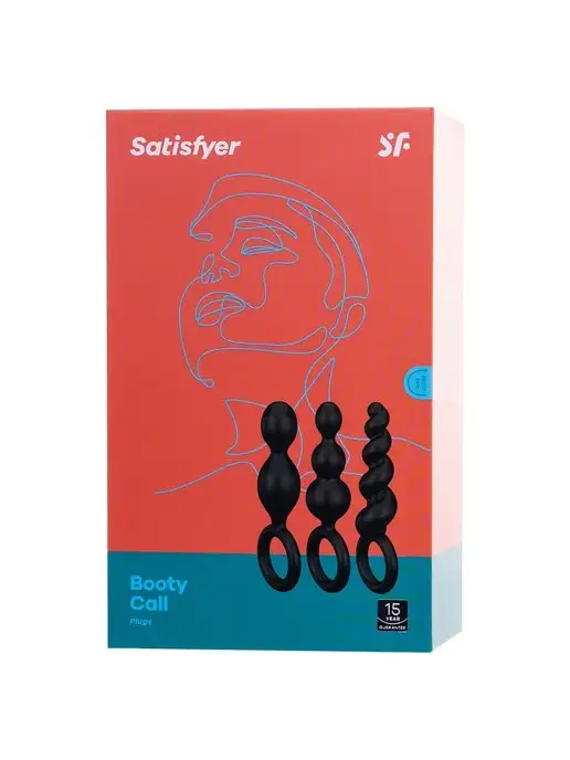 satisfyer Анальные бусы Booty Call, черный, фото 8
