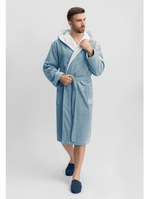 Togas Халат банный, голубой