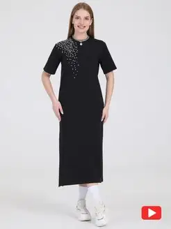 Платье женское летнее длинное Апрель 32181471 купить за 963 ₽ в интернет-магазине Wildberries