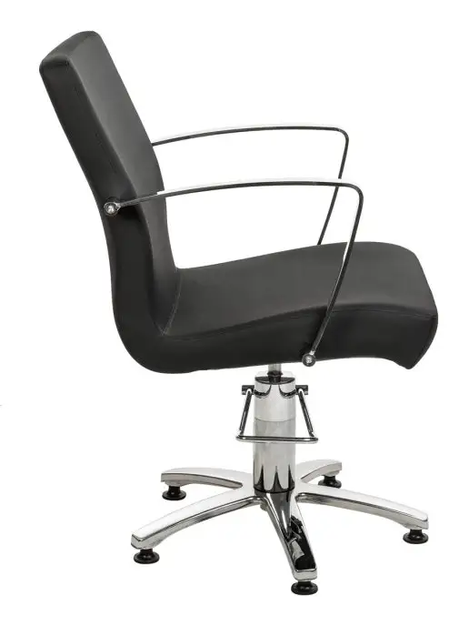 Имидж Мастер Кресло парикмахерское ИНЕКС на пятилучье, черный, фото 8