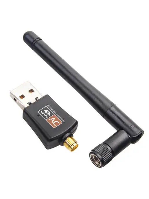 Palmexx USB Wi-Fi Адаптер 600Mbps, 2.4GHz и 5GHz с антенной, 2.4GHz и с антенной