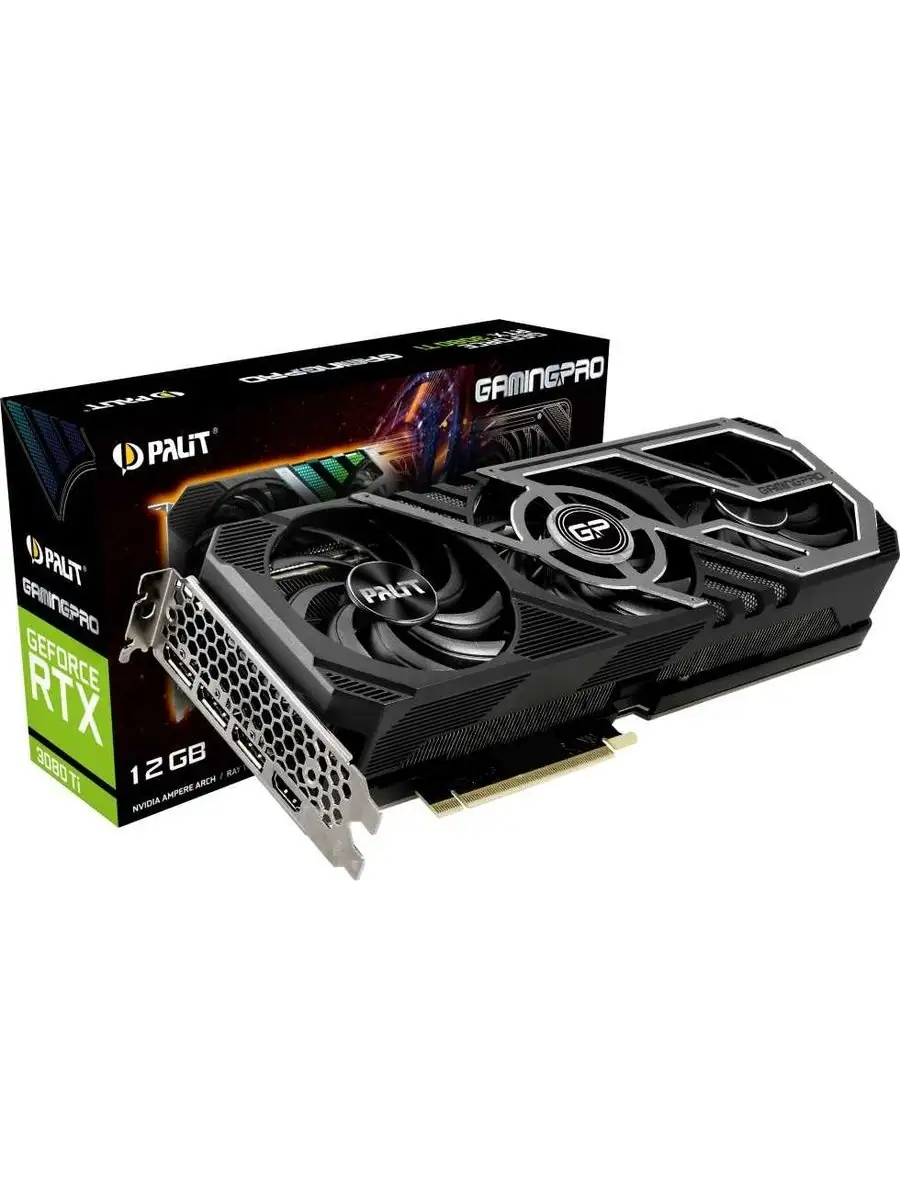 Видеокарта Palit GeForce RTX 3080Ti 12Гб Palit 32236823 купить в  интернет-магазине Wildberries