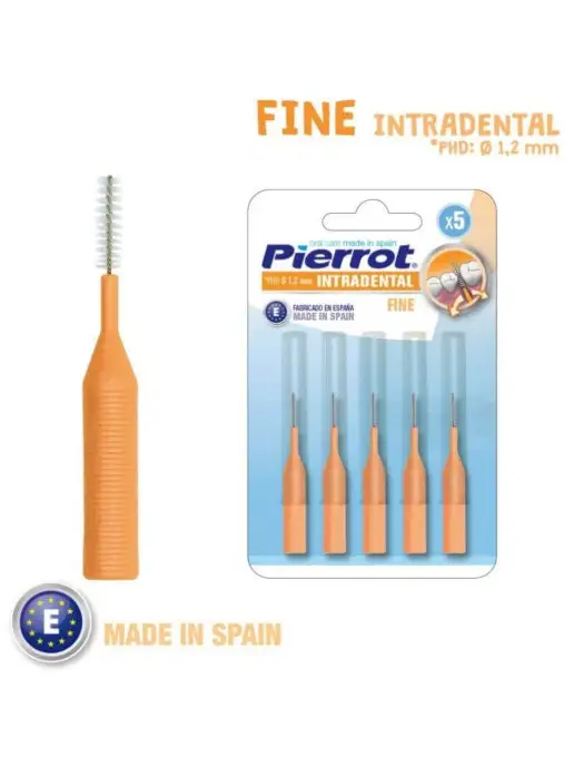PIERROT Межзубные ёршики Fine Interdental (1.2 мм) 5 шт, 5 шт